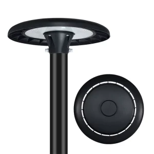 KCD Aluminum Round Bollard Outdoor Short Low Voltage 80w 100w 120w AC Lighting Waterproof 220 V Custom LED Garden Light OEM