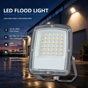 KCD Good Quality Professional Factory Low Price Smart CCT LED 30w 50w 100w Explosion Proof Home Outdoor Flood Lights