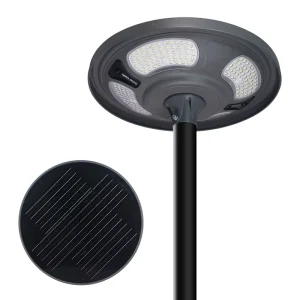 KCD IP65 Garden Lamp Outdoor 150w 200w Round LED Vertical Low Price China Industri Solar Powered Garden Light