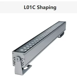 L01C-B Outdoor Linear LED Wall Washer 50W-250W RGBW IP66 Waterproof for Building Facade Lighting
