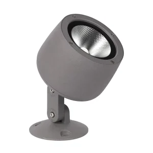 LED Aluminum Garden Spotlight with DC AC Compatibility Warm White Light