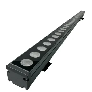 LED Aluminum IP65 Waterproof Outdoor RGB DMX512 Linear Light 2000-6000K Ra80 3 Year Warranty Wall Washer Light