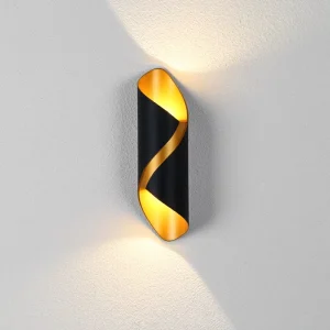 LED Aluminum Outdoor Double-Head Wall Light Waterproof COB Spotlight 85-265V Up/Down Lighting