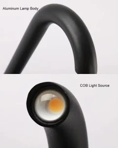 LED Bollard Light Outdoor Garden Path Light IP54 Aluminum Landscape Lighting 2700 6500K