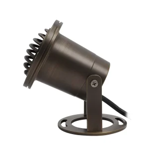 LED Brass Exterior Lighting Decorative Garden Underwater Backyard Light Waterproof