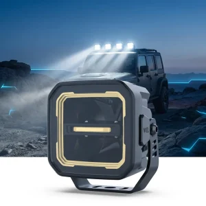LED Camping Area Light Wide-Angle Illumination Lamp for Overlanding, Roof Racks, Caravans, and Expedition Vehicles