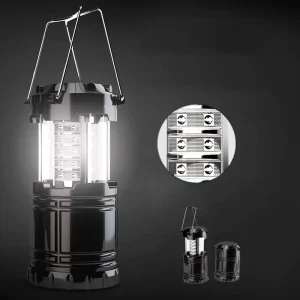 LED Camping Lantern Lighting Emergency Fishing Lantern Camping Lamp Lantern Flashlights for Outdoor Camping & Hiking