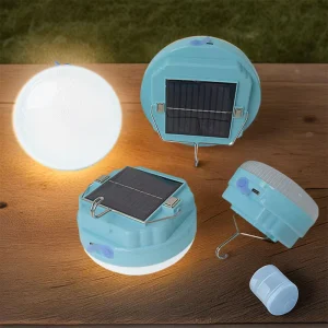LED Camping Lantern Portable Fishing Light Plastic Hiking Lamp Stretching