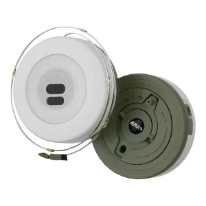 LED Camping Light Rechargeable Waterproof PVC String Light Portable Atmosphere Outdoor Garden Party Decoration