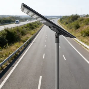 LED Chips Solar Street Light 300W-500W 6500K IP65 Three Control Modes Outdoor LED Solar Street Lights