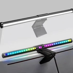 LED Computer Lamp Screen Light Dimmable Reading Light Desktop Lamp USB Light RGB Backlit Monitor Light Strip Office Light