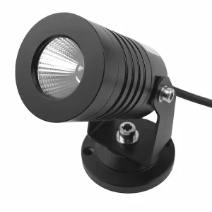 LED DC/AC 12V Warm White Spike Light, Outdoor IP65 Waterproof Aluminum Housing, Garden and Driveway Landscape Lighting
