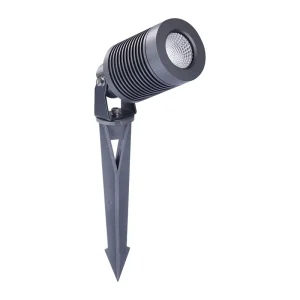 LED DC AC Powered Aluminum Outdoor Garden Light 3000K Warm White