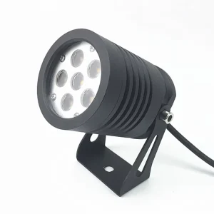 LED DC Garden Spotlight with IP65 Rating RGBW Color Options for Outdoor Landscape Lighting