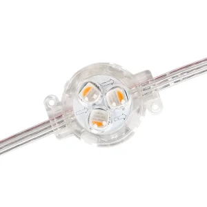 LED DC12V UCS2904 RGBW LED Pixel 30MM 12V IP67 Outdoor Permanent Christmas Holiday Track Smart Landscape Lighting