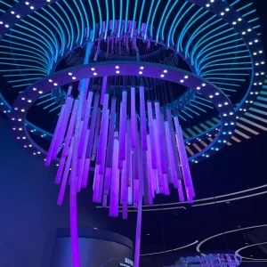 LED Disco Lighting DMX 3D Tube for Night Club Ceiling Decoration