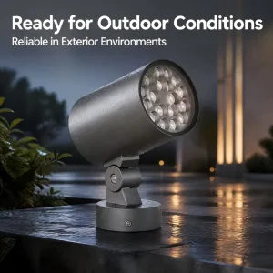 LED Flood Light 36W 48W 60W AC RGBW DMX512 Outdoor IP65 Building Facade Illumination Fixture for Landscape Project