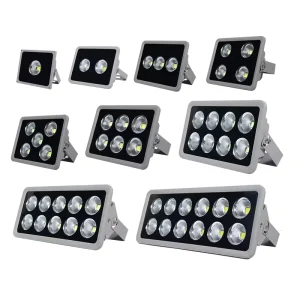 LED Flood Light 50W 1000W IP66 High Lumen Outdoor Project Lamp for Stadiums & Parking Lots