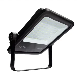 LED Flood Light Aluminum Housing IP65 Waterproof 100W AC120-270V Projector Pick Ball Court Motion Sensor Optional