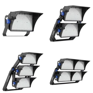 LED Flood Light IP67 Waterproof High Lumen Outdoor Stadium Lighting 50W 100W 200W 300W CE RoHS Die Cast Aluminum Housing