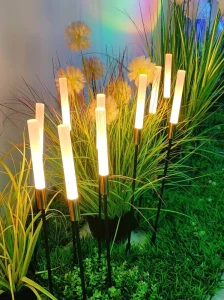 LED Frosted Acrylic Bar Garden Lighting IP65 Rating Outdoor Reed Light with Wheat Ear Landscape Lawn Light Emitting Insert