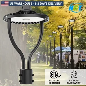 LED Garden Headlights 150W IP65 Aluminum Waterproof Smart Home Security Flood Light for Outdoor Street Lighting