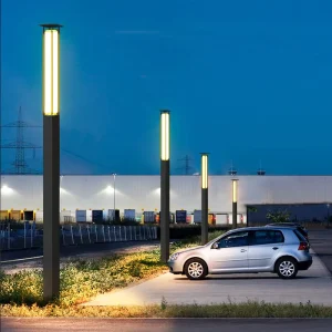LED Garden Lights IP65 Waterproof Rust Proof Galvanized Q235 Steel Customizable Multiple Styles Outdoor Use Factory Supply