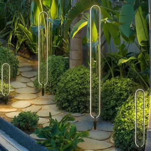 LED Garden Path Ways Lights Tree Lighting Outdoor Decoration Waterproof Solar Garden Spike Lawn Light Landscape Lamp