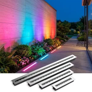 LED Garden RGB Outdoor Landscape Lamps Waterproof Color Changing Backyard Decoration