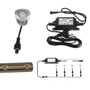 LED Handrail Stair Light IP67 Waterproof Stainless Steel Outdoor Recessed LED Spot Light
