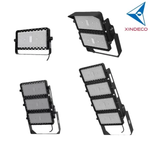LED High Mast Light IP66 IK10 240W-960W 155 Lm/W Die-cast Aluminum 5-Year Warranty 3000-6500K Outdoor Lighting for Stadiums