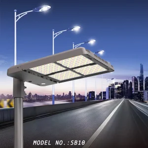 LED High-speed Road Lights 100W-300W AC Powered FCC Certified IP65 Suitable for Highway and Parking Lot Lighting