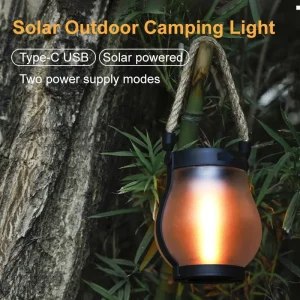 LED Hiking Mountaineering Light, USB-C Rechargeable, Waterproof Outdoor Backpacking Lamp