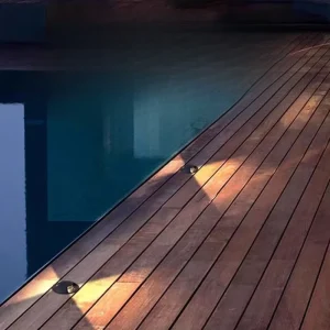 LED IP65 Waterproof Aluminum Landscape Pathway Light Park Use Hole Free Step Stair Tread Side Emitting In Ground Type V 30000