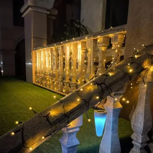 LED IP65 Waterproof Christmas String Lights for Outdoor Garden Theme Park Party