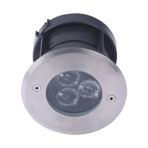 LED Landscape IP67 Waterproof Outdoor Buried Garden Path Recessed Ground Lighting Stainless Steel Deck Light Lighting