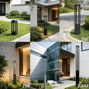 LED Lawn Light Garden Light Outdoor Lighting AC 5W 10W 15W 85-265V 135LM/W PC Aluminum IP65