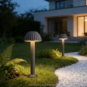 LED Lawn Light Outdoor Aluminum Corrosion-resistant IP65 Waterproof Garden Bollard Light 3-year Warranty 120 Beam Angle for