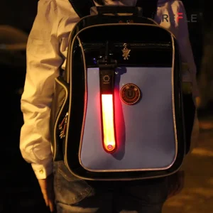 LED Light Reflective Belt Strap Night Outdoor Accessories Reflective Lighting Pendant Sports Safety Bag Pendant