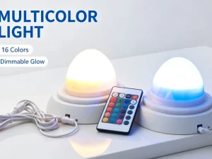 LED Light for Illuminated Planter Pot Indoor Outdoor Rechargeable Battery Color Changing