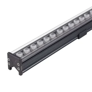 LED Linear Wall Washer Light 24V IP65 Waterproof Aluminum Alloy High CRI 80+ Architectural Facade Outdoor