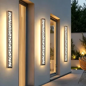 LED Long Wall Light IP67 Waterproof Wall Lamp Villa Indoor Outdoor Wall Lights Anthracite Long Outdoor Garden Wall Lighting