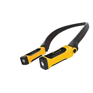 LED Neck-Mounted Work Light, Rechargeable, Waterproof, Camping and Reading Lamp