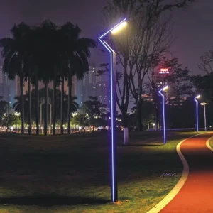 LED Outdoor Aluminum AC Powered Waterproof IP65 Modern Decorative Street Garden Lights