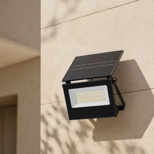 LED Outdoor Flood Light Solar Powered IP65 Waterproof Foldable Garden Wall Sensor Security Lamp Yard Villa Balcony 4000K 6500K