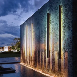 LED Outdoor Long Wall Lamp Modern Waterproof IP65 for Villa Porch Garden Courtyard Bedroom Living Room