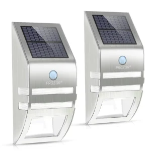 LED Outdoor Security Light Outdoor High Brightness Solar PIR Motion Sensor Night Light for Garden Fence or Wall