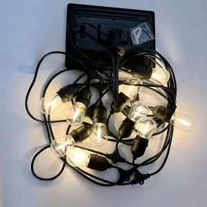 LED Outdoor Solar Lamp String Lights 10m 48ft Fairy Holiday Christmas Party Garland Solar Garden Waterproof Patio String Lights