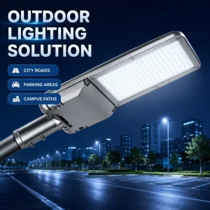 LED Outdoor Street Light 50W 100W 150W 200W Smart City Street Lamp for Road Parking Lot