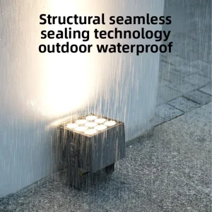 LED Outdoor Wall Washer Spotlight, IP65 Waterproof, DMX512, 24V/220V, Roman Column Projection Lighting